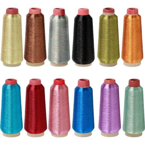 KAOBUY Cross-Stitch Roll Metallic Embroidery Crochet Knitting Yarn Woven Line Metallic Yarn Threads Sewing Accessorries