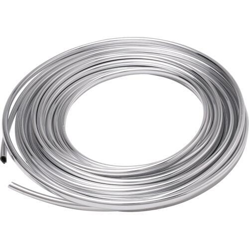 6M Car Chrome Decor Strip Sticker Silver Auto Styling Moulding Trim Strip Auto Body Window Exterior Decoration