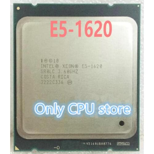 Free shipping Intel E5-1620 E5 1620 CPU Processor 3.6GHz LGA 2011 130W 32nm scrattered pieces