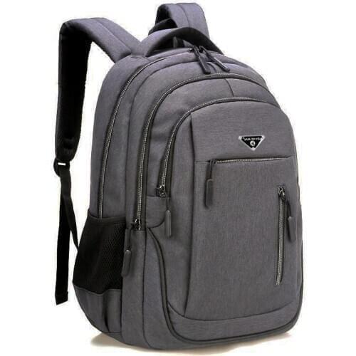 Large Capacity School Bags for Boys Teenage Student Backpack Men Schoolbag Big Oxford Gray Multifunctional High College Bookbags