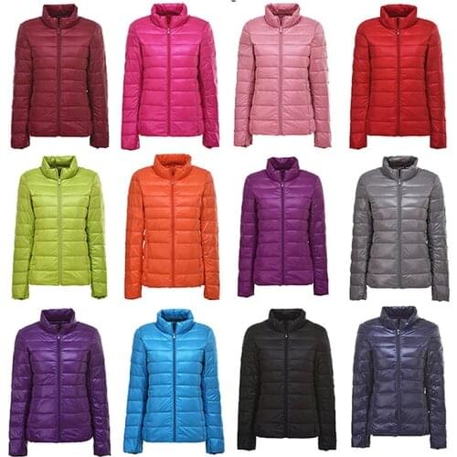 Winter Women 90% Ultra Light Down Jacket White Duck Down Hooded Jacket Long Sleeve Warm Coat Parka Female Solid Portable Outwear