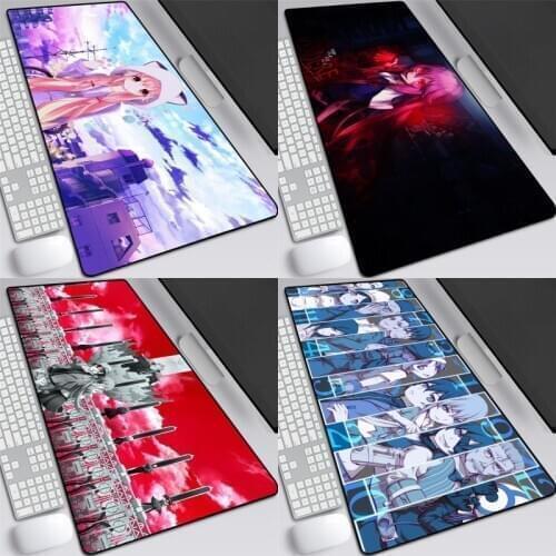 1pcs Anime Cartoon Future Diary Mirai Nikki Gasai Yuno Printed Mouse Keyboard Pad Gaming Mat Cosplay Prop Decor Gift