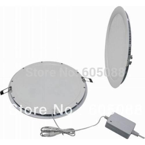 10" round mini led flat panels lamp18w,lighting with 168pcs super brightness Epistar led SMD3528,white 1360lm AC100-240v CE&ROHS