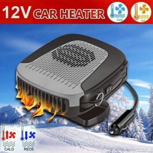 12V Electric Car Heater Portable Auto Heating Cooling Fan Defroster Demister