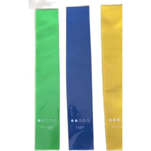 2021 OEM Wholesale TPE Non Latex Yoga Gym Exercise Booty Hip Fabric Fitness Accessories Resistance Bands