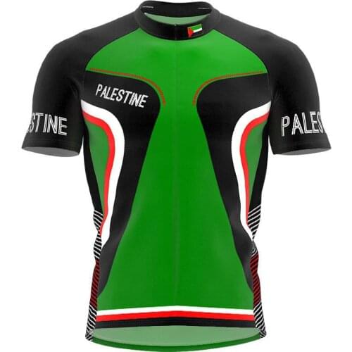 2021 PALESTINE Summer Multi Types Cycling Jersey Team Men Bike Road Mountain Race Riding Bicycle Wear Bike clothing Quick Dry
