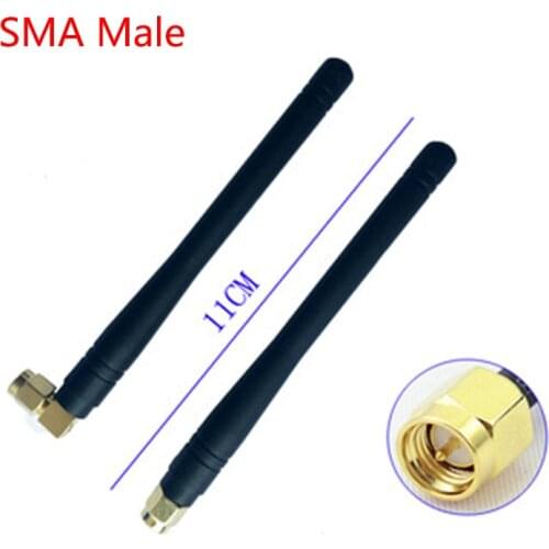 90/180 Degree 4G LTE 3G GSM WiFi Antenna 3dBi SMA Male Right Angle Connector 850/900/1800/1900/2100MHZ Modem UMTS Aerial