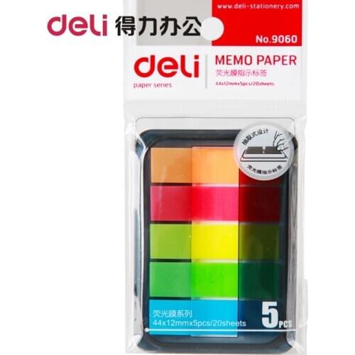 9060 Fluorescent Membrane Indicator Label Extraction Box Categorized Notes and Index Post sticky notes stationery