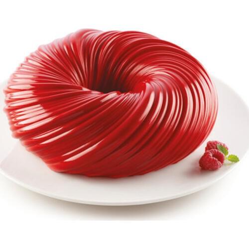 Wool Ball Shaped Mousse Mold Silicone Cake Mold Round Swirl Baking Form Tray Chocolate Fondant Moulds Cake Decorating Tool