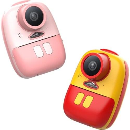 HD Childrens Polaroid Print Digital Camera Thermosensitive Paper Mini Sports Camera Toy Timely camera kid toys mini toy camera