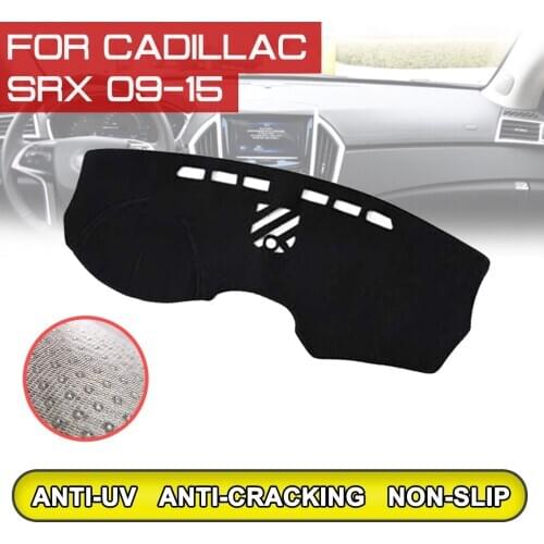 For Cadillac SRX 2009 2010 2011 2012 2013 2014 2015 Car Dashboard Mat Anti-dirty Non-slip Dash Cover Mat UV Protection Shade