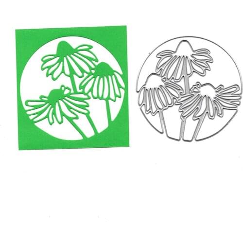 Flower Metal Cutting Dies Scrapbooking Embossing Folders for Card Making Craft DIY Stencils Clear Stamps and Slimline Dies