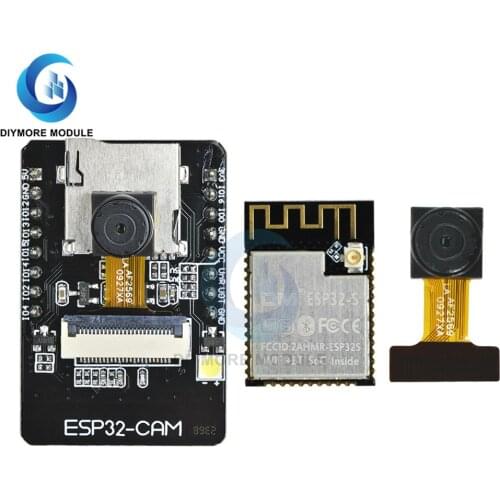 ESP32-CAM WiFi Bluetooth Camera Module 5V Smart Home Applicance Development Board OV2640 2MP Support IPEX Antenna For Arduino