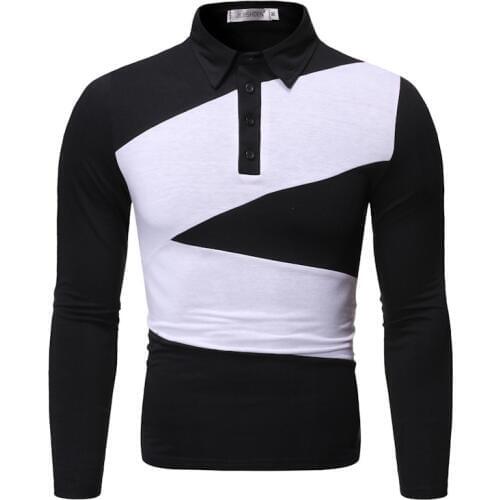 Nisexper Long Sleeve Polos For Men