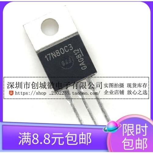 Original New 2pcs / SPP17N80C3 17N80C3 TO-220 800V 17A TO220