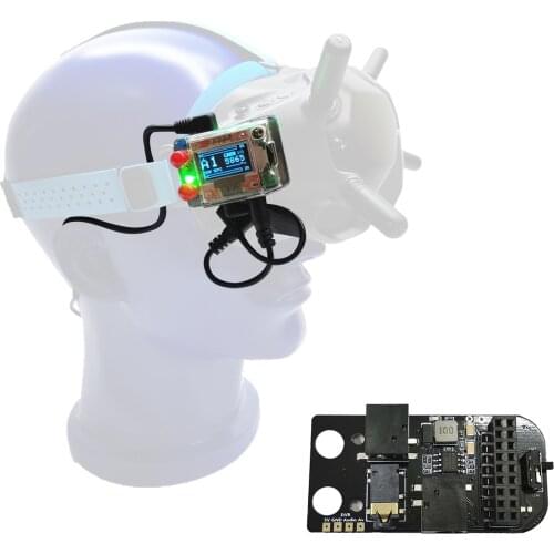 Port 5.8g Rx3.0 Analog Portable Durable Receiver Module For Dji Fpv Goggles External Receiver Windshield Drone Accessories Kits