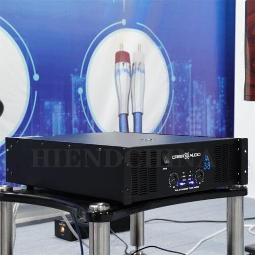 CA38 Professional Power Amplifier Pure Power Amplifier (3U) KTV/Stage/Home Entertainment KTV 8ohm 1300W*2/4ohm 2600W*2