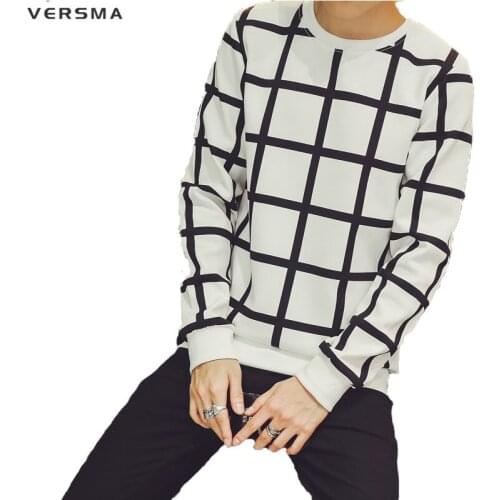 VERSMA Men's T-shirts With A Hood