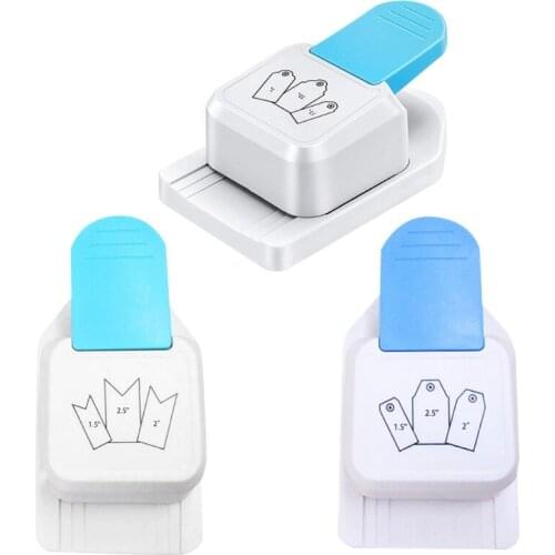3 in 1 Tag Punch Corner Cutter Paper Punch Bookmark Punching Machine for DIY Crafts Scrapbooking Dropship