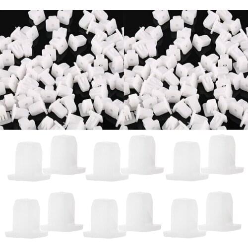 50pcs Mixed Auto Fastener Clip Car Body Push Retainer Pin Rivet Bumper Door Trim Panel Retainer Fastener Kit Car Accessories