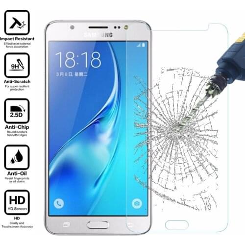 HD 9H Tempered Glass Film for Samsung Galaxy A5 A7 A3 A8 A9 Pro 2015 2016 A Series Grand Prime Front Screen Protector 100pcs/lot