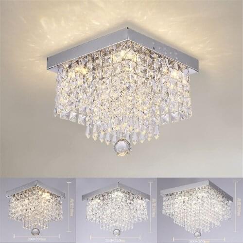 Crystal Pendant Ceiling Lamps Modern Chandelier Led Lights For Room Living Room Lighting Decoration Plafonniers Fixtures Decor