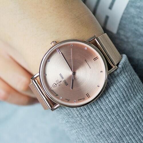 KINGHOON 2016 Brand Diamond Rose Gold Watches Women Fashion Watch Luxury Quartz watch Wristwatches Womens Watches For Women