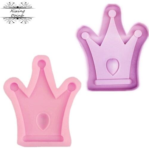 DIY Crown shape silicone mold crown Chocolate Mold Candy Mold wedding cake decoration tool