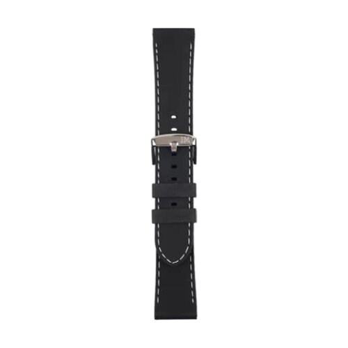 Morellato Silicone strap Velvet line Pat White stitching