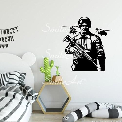 Diy Cartoon Wall Decals Pvc Mural Art Diy Poster For Kids Rooms Decoration Vinyl Art Decal