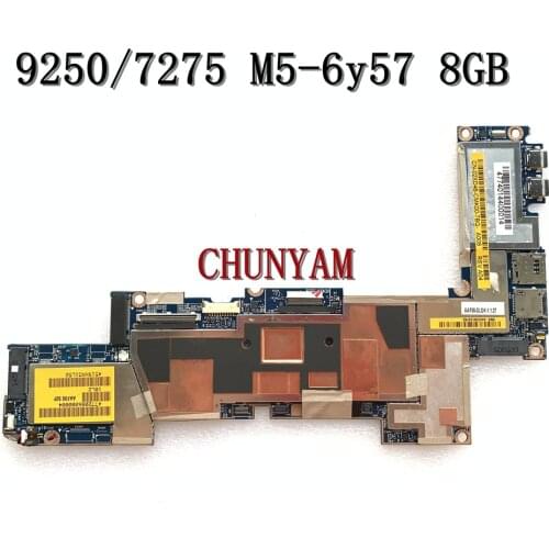 NEW M5-6y57 8GB FOR Dell Latitude 12 7275 XPS 9250 Tablet Motherboard CN-02XD48 2XD48 Mainboard 100% tested