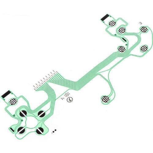Conductive Conductive Film Controller Keyboard Flex Cable PCB JDS-055 Slim Circuit Board Replacement Buttons Tape for Sony 4 PS4