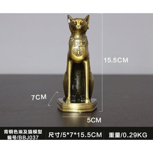 Retro world famous architectural model decoration creative living room office desk metal landmark architectural craft gift