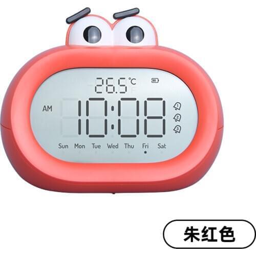 Luminous Cartoon Electronic Digital Alarm Clock Cute Multi Function Creative Silent Alarm Clock Mini Travel Alarm Clock MM60NZ
