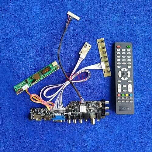 USB AV HDMI-compatible Digital DVB 1CCFL KIT 30-Pin LVDS 1366*768 For LTN160AT01-001/A01/C01 LTN160AT02-002/H01 Controller Board