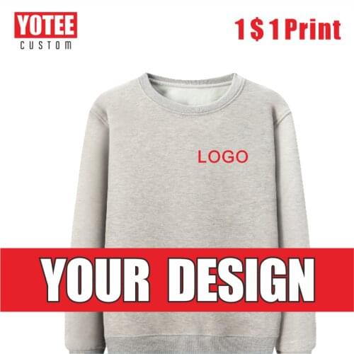 YOTEE2021hoodies Sweatshirts Welldone Womens Hoodie DIY Logo Custom Group Personal Custom Embroidery