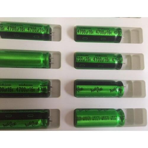 10pcs Japan Genuine NICHICON KT 16V4700UF 12.5X35MM audio Electrolytic capacitor KT Audio 4700uF/16v hot sale 4700UF 16V