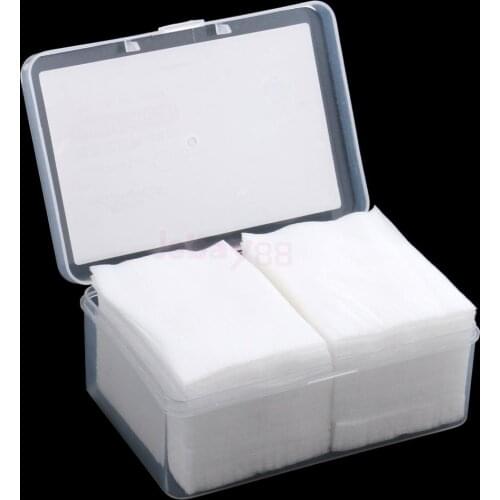 150pcs/box Makeup Cosmetic Puff Tools Soft Cotton Pads for Face Make Up Removing Nail Art Remover Wipes 51x69mm