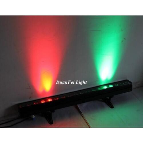 20 Pieces dmx wash led wall washer rgbw 4in1 18x10w led bar dj washer pixel bar rgbw indoor led lamp show