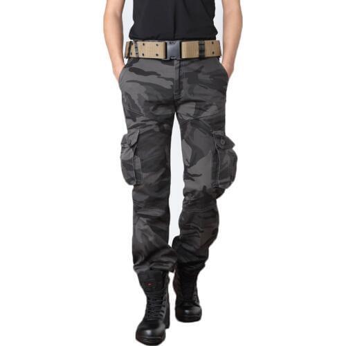 2020 Men Casual Camouflage Trousers Military Tactical Pants Joggers Men Cargo Pants Army Pants Streetwear Track Pants Plus Size