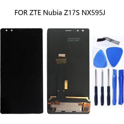 5.73-inch For ZTE Nubia Z17S NX595J LCD Display touch screen digitizer replacement For ZTE Nubia Z17S Touch Panel Repair kit