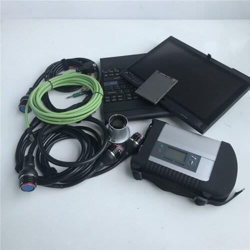 Auto Diagnostic-Scanner MB SD C4 with Xenntry SSD Software the Newest 06/2021 in X200t Laptop 4G Touch Screen Full Set