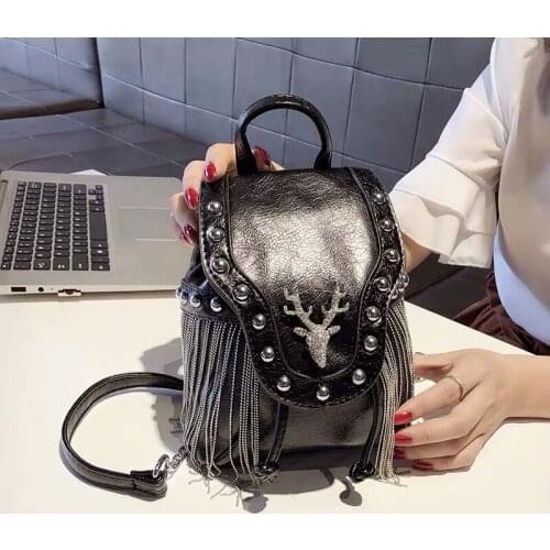 Fashion 2020 New Gothic Rock Leather Vintage Retro Steampunk Handbag Shoulder Bag Coin Purse Holder Women Messenger Bag