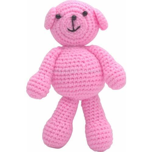 Newborn Baby Girls Boys Photography Prop Photo Crochet Knit Toy Cute Little Bear #T026