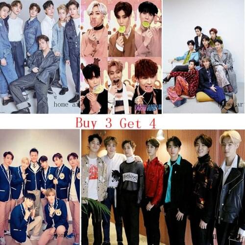 GOT7 wallpaper Clear Image Wall Stickers Home Decoration Good Quality Prints White Coated Paper