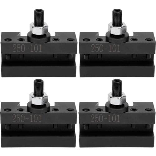 4Pcs Quick Changing Boring Tool High Carbon Steel CNC Fixture 250‑101 Tool Holder Quick Changing Tool Post