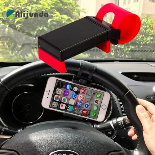 Car Steering Wheel Mobile Phone Holder Elastic Design Mobile Phone Holder Stand For Toyota Camry Corolla RAV4 Yaris Highlander/L