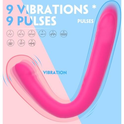 Strapless Dildo Vibrators for Couples Lesbian Sex Games Anal Vibrator Double Penetration Super Long Butt Plug Gay Toys