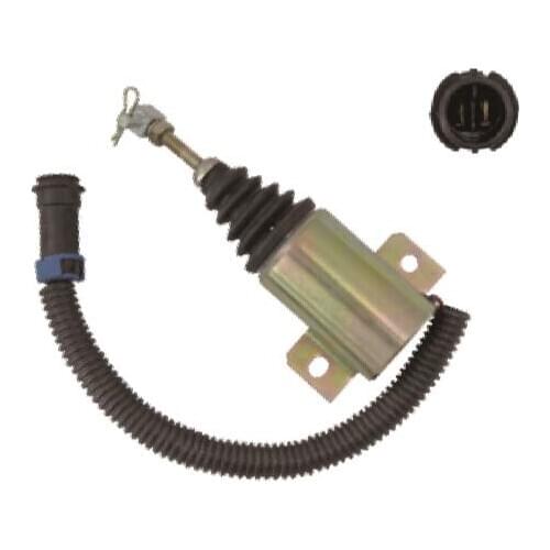 Fuel Shutoff Solenoid Stop Solenoid 12V DC XHF-1121 F048331000093 for Foton 483 Diesel