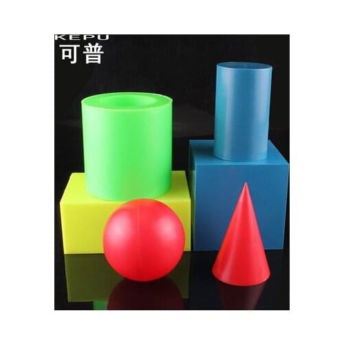 Geometric solid model Mathematics teaching demonstration Rectangular cuboid spherical cylinder free shipping
